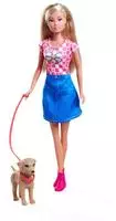 SIMBA Anziehpuppe "Steffi Love, Dog Fun" mit Hund