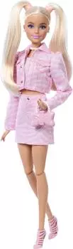 Barbie Deluxe Style Doll Pinke Jeansjacke (JJN69)