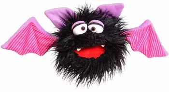 Living Puppets Handpuppe Quatschk&ouml;pfe Schnips Fledermaus (W885 )