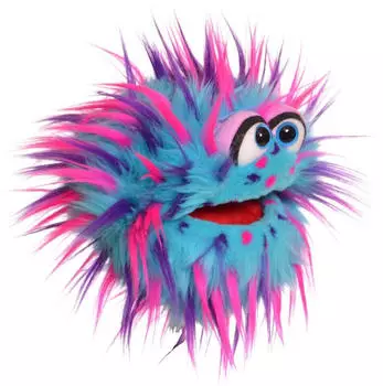 Living Puppets Handpuppe Plops blau/rosa/lila (W882)