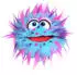 Living Puppets Handpuppe Plops blau/rosa/lila (W882)