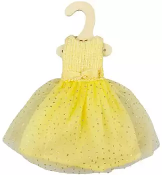 Heless Boucl&eacute; Kleid Sunshine, gelb, Modepuppe 1 Stk.
