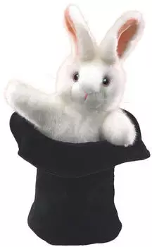 Folkmanis Gro&szlig;er Hase im Hut
