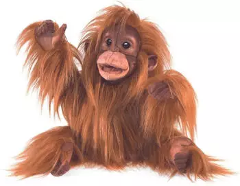 Folkmanis Handpuppe Baby Orang-Utan (3106)