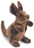 Folkmanis Handpuppen 3170, Folkmanis Handpuppen Junges K&auml;nguru / Small Kangaroo