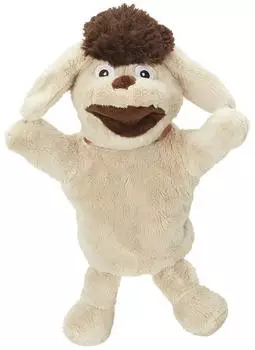 Heunec Handpuppe Moppi 28 cm Braun Hund von Sandm&auml;nnchen (643567)