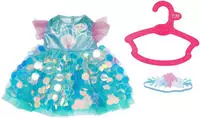 Zapf Creation 839713, Zapf Creation BABY born Meerjungfrau-Outfit 43cm (839713) Blau