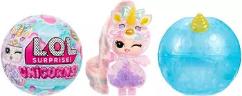 MGA Entertainment L.O.L. SURPRISE! Anziehpuppe L.O.L. Surprise Unicorn Tots, sortierte Lieferung