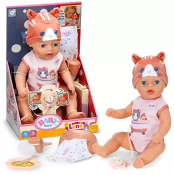 BABY born Babypuppe Lena, Katze 36cm