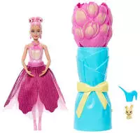 Barbie Anziehpuppe "Flower Surprise Puppe - pinke Tulpe" mit Duft