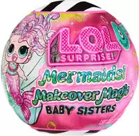 MGA 598787-EUC, MGA 598787-EUC L.O.L. Surprise Mermaids! Makeover Magic Baby Sisters