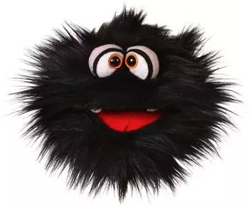 Living Puppets Handpuppe Kladderradatsch schwarz (W825)