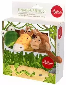 Sigikid Fingerpuppen-Set Dschungel (42493)