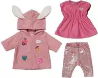 Baby Born Puppenkleidung "Mantel Set mit Kleid, 43cm"