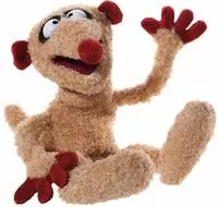 heunec 583962, heunec JAN & HENRY Handpuppe Henry 35 cm braun
