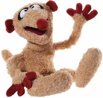 Heunec Jan & Henry Handpuppe Henry 35 cm braun/rot (583962)