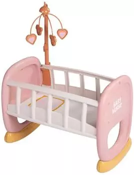 Smoby Baby Nurse Puppenwiege mit Mobile
