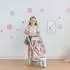 Teamson Kids Polka Dots Princess 2-in-1 Puppenwagen, rosa/grau (OL-00009)