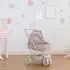 Teamson Kids Polka Dots Princess 2-in-1 Puppenwagen, rosa/grau (OL-00009)