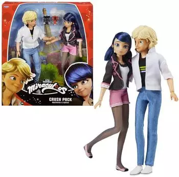 Bandai MIRACULOUS Marinette/Adrien Duo 26cm