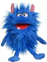 Living Puppets W889, Living Puppets Handspielpuppe klein Schmackes (blau)...