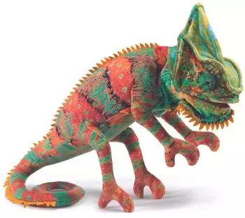 Folkmanis Handpuppe kleines Cham&auml;leon (3153)