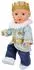 Heless Puppenoutfit Prinz Luka mit Krone 35-45cm