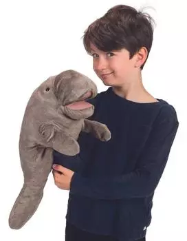Folkmanis Handpuppe Seekuh (3177)