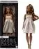 Barbie Basics Model 09 Sammler-Modepuppe, brünett, goldenes Kleid (JJX28)