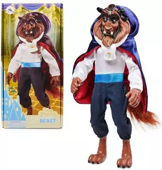 Disney Store Biest Klassische Puppe, Die Sch&ouml;ne und das Biest, 32cm, vollst&auml;ndig posierbar (part_B09JKV2YK3)