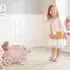 Teamson Kids Olivia's Little World Puppenwagen Punktmuster, rosa (OL-00007)