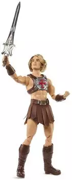 Barbie Ken He-Man Sammelfigur mit Kampfharnisch und Schwert (JJY03)