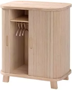Howa Puppenschrank "Grace" aus Holz mit Schiebetür (2670)