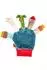 Sigikid Fingerpuppen-Handschuh Drache/Einhorn/Prinzessin/Turm, Einheitsgröße (43503)