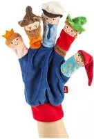 SIGIKID 43005, SIGIKID 43005 Fingerpuppe R&auml;uber Soft Play