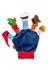 Sigikid Fingerpuppen-Handschuh Kasper/Räuber/Polizist/Prinzessin (43505)