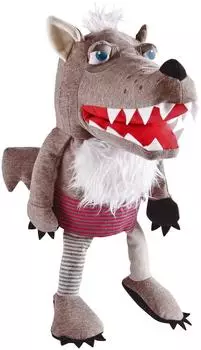 HABA Handpuppe Wolf Grisbert, 37cm (1306772001)