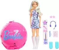 Barbie Anziehpuppe "Barbie Team Barbie Roll & Reveal, blond mit