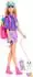 Barbie Malibu Outdoor-Abenteuer Puppe mit Camping-Zubehör (JJV59)