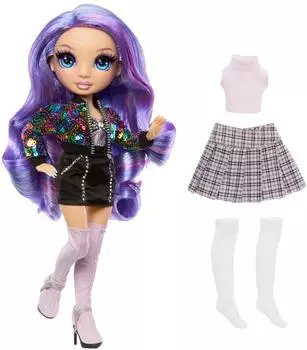 MGA Entertainment Style Icons Violet Willow Anziehpuppe, 28cm, 13 Gelenke (431602-EU)