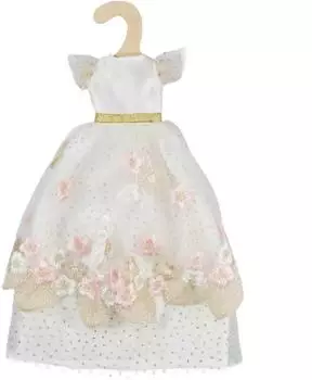 Heless Time2Shine Prinzessinnenkleid &bdquo;Kirschbl&uuml;te" mit goldenem G&uuml;rtel (8132)