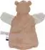 NICI Schmusetuch Handpuppe Bär 2in1, 26x25cm (61856)