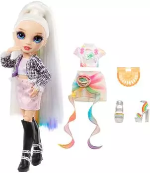 MGA Entertainment Style Icons Amaya Modepuppe 28cm, 13 Gelenkpunkte (431640-EU)
