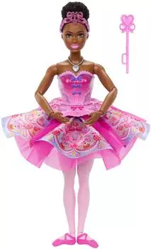 Barbie Zuckerfee-Puppe „Der Nussknacker" mit Tutu-Wechsel-Effekt (JLW54)