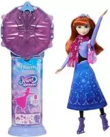 Mattel Anziehpuppe "Disney Die Eisk&ouml;nigin Jewel Reveal, Eisl&auml;uferin Anna"