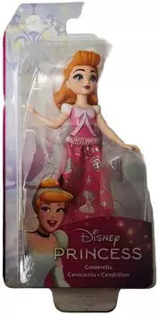 Disney Princess Cinderella Puppe, posierbar, glitzernder Anzug mit abnehmbarem Rock