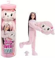 Barbie Anziehpuppe "Barbie Cutie Reveal Sweet Bows - Pinkes L&auml;mmchen"