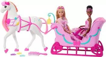 Barbie Land of Sweets Pferdeschlitten-Spielset, The Nutcracker
