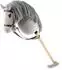 Bieco Hobby Horse grau, Größe M, mit Trense (74000230)