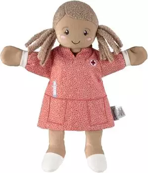 Sterntaler Handpuppe Krankenschwester mit Zöpfen, mehrfarbig (3602461)